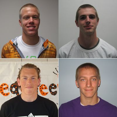 May 17 Athletes of the Week
Top Row: Hayden Zook, Adam Flick
Bottom Row: Lake Ingle, Wyatt Fowler
