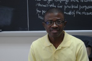Mr. Ganieyou Salamy, French and chemistry teacher at Tyrone Area High School