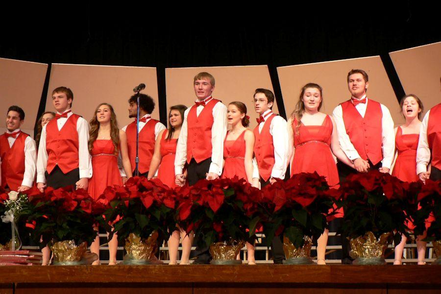 The POPs Extension show choir performs their Christmas show in December 2013.