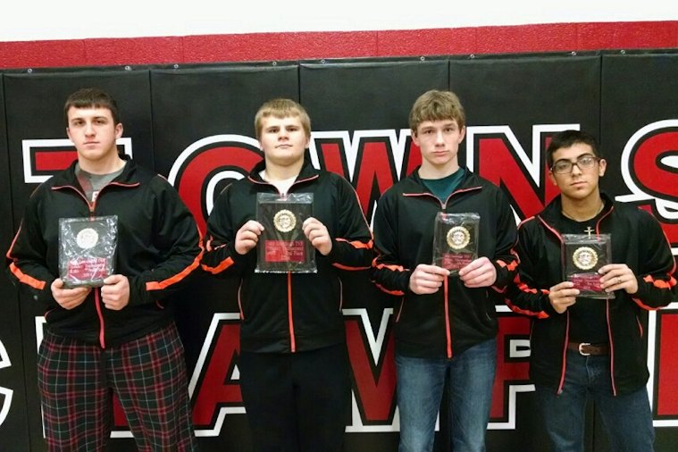 Stevie Coyler (2nd at 285), John Chronister (2nd at 195), Sage Dixon (3rd at 138) and Aaron Lewis (3rd at 132)