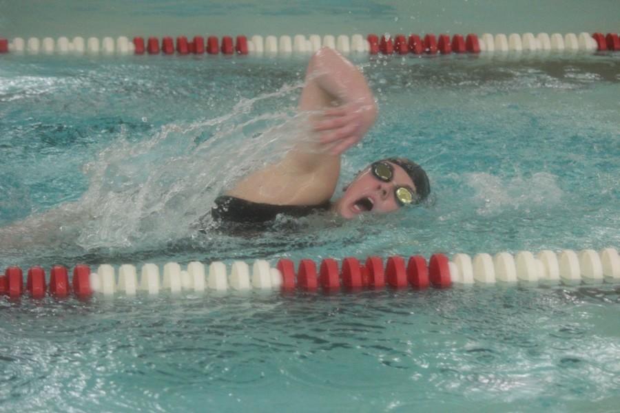 Varsity swimmers sink Cambria Heights 72-63 & 100-68