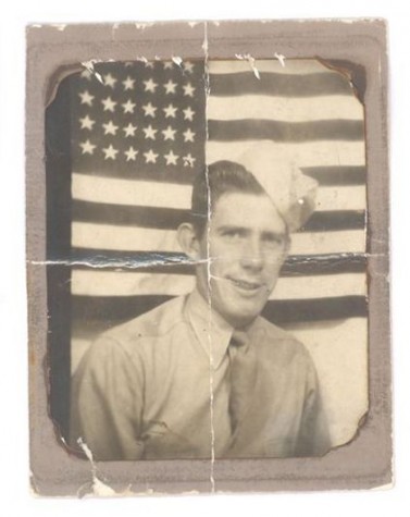 Hayden Walk, shortly before his deployment in 1944