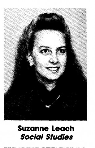 Photo from the 1991 TAHS Yearbook, Mrs. Burket's first year at Tyrone