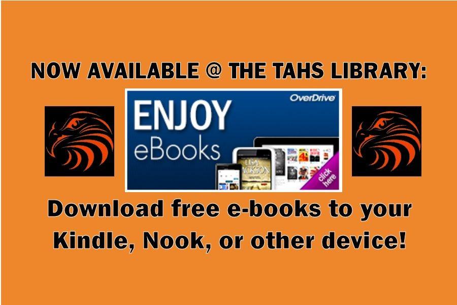 Tyrone HS library offers free e-book downloads to all students