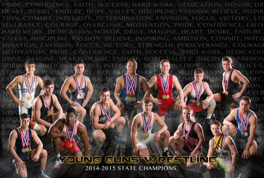 Many state champions, including PA PIAA state champions, have wrestled with the Young Guns team.