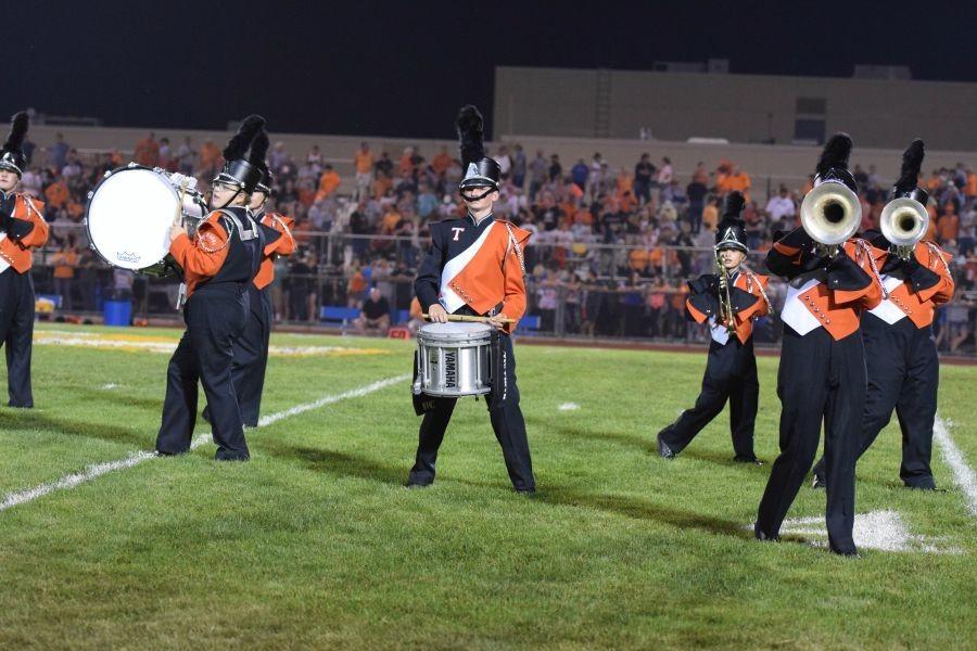 Tyrone HS Marching Band begins competition season on high note