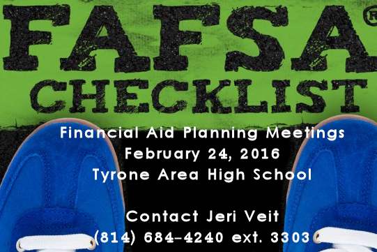 TAHS Guidance Department to host Financial Aid event on February 24
