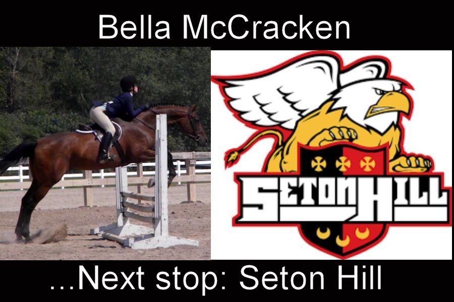 College Corner- Bella McCracken Commits to Seton Hill for Equestrian