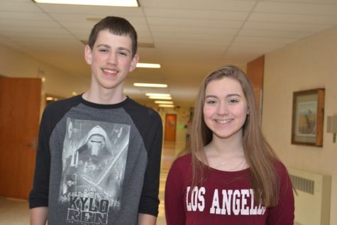 Nathan Walk and Elise Brooks, 8th grade Renaissance Star
