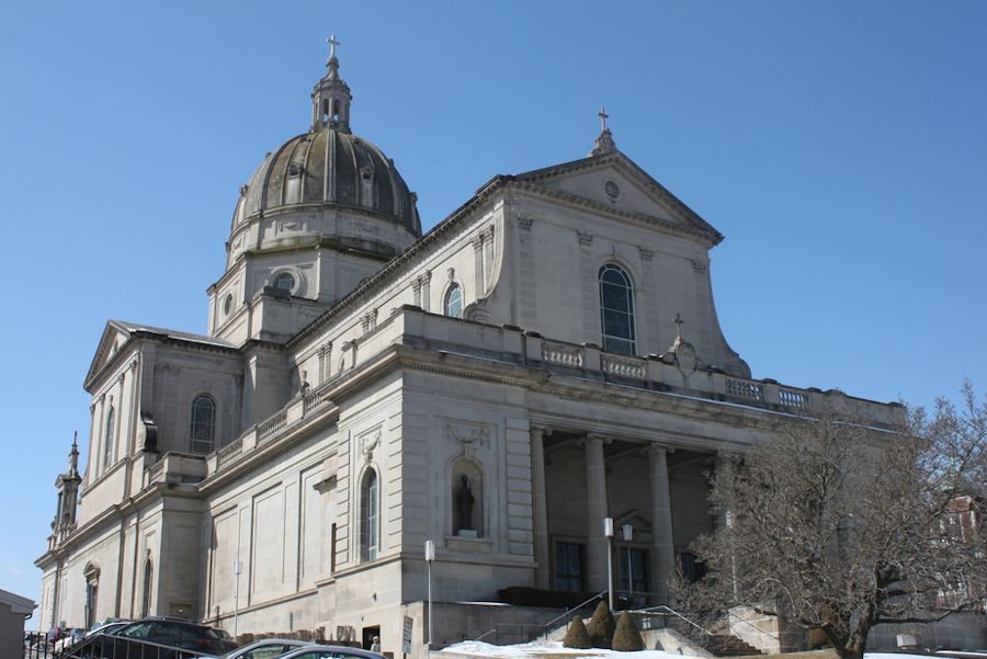 The Cathedral of the Blessed Sacrament in Altoona.