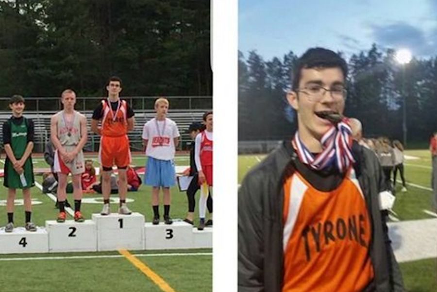 Jumping Pupil: Tyrone Eighth Grader Wins Track and Field Gold