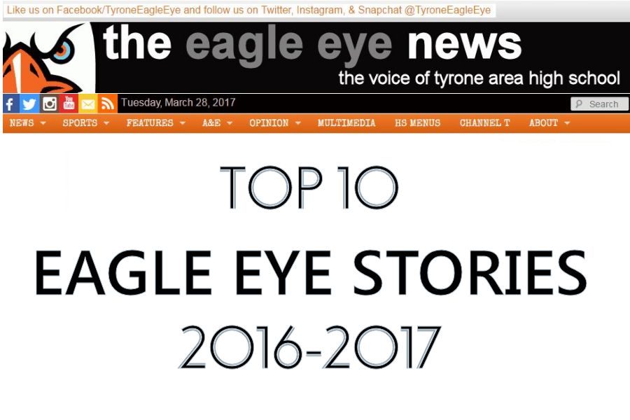 Top Ten Eagle Eye Stories of 2016-2017