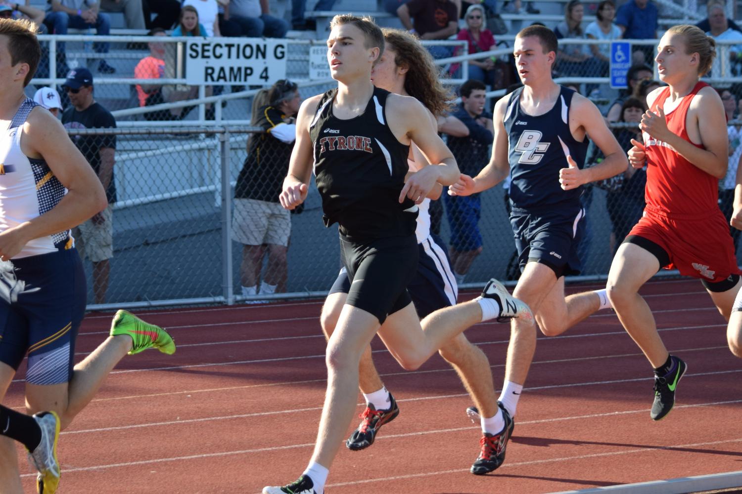 Joe Kohler just missed out on a trip to states with a fourth place finish in the 1600 run.