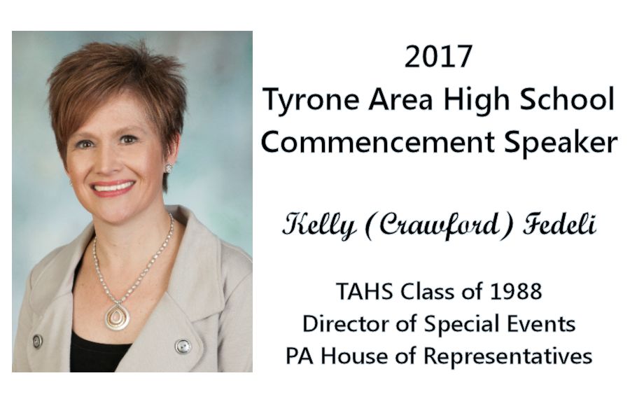Tyrone Alumna Kelly (Crawford) Fedelli to be 2017 Commencement Speaker