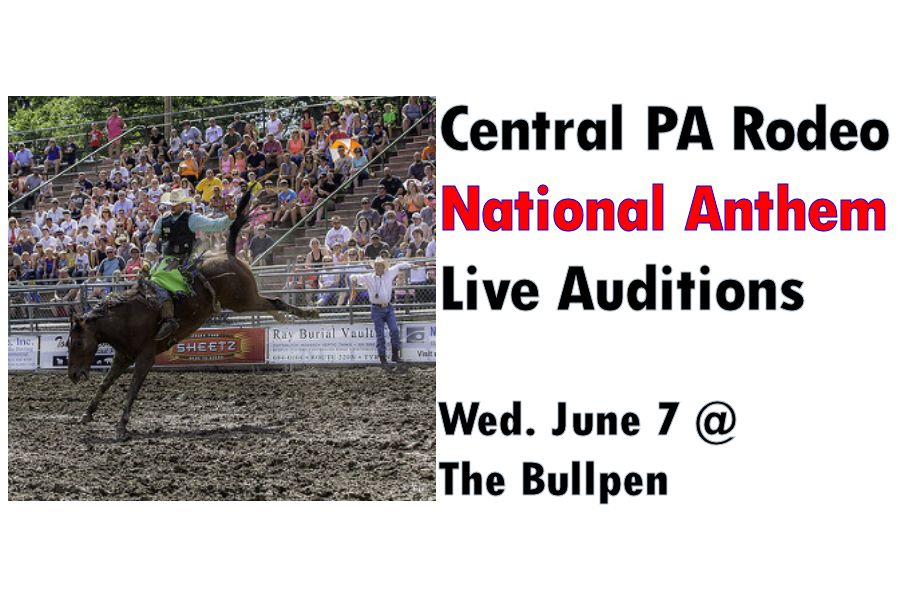 Open National Anthem Auditions for the Central PA Rodeo Tyrone Eagle