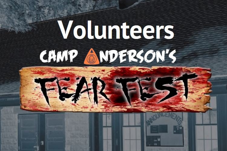 Haunted Camp Anderson Looking for Volunteers