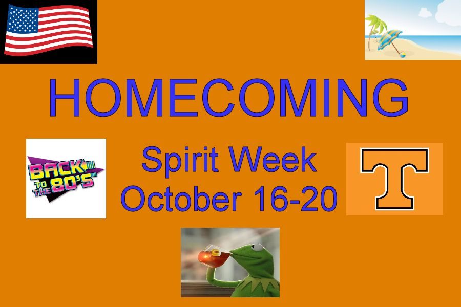 Celebrate Spirit Week! October 16-20