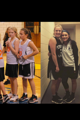 Finnley and Alexis, then and now