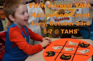 Fifth Annual Halloween YAN Event Scheduled for October 23rd
