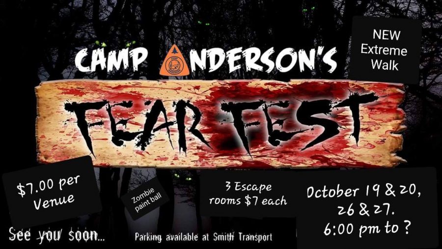 Camp Anderson Fear Fest Looking for Volunteers