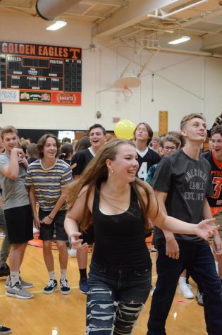 Students in gym