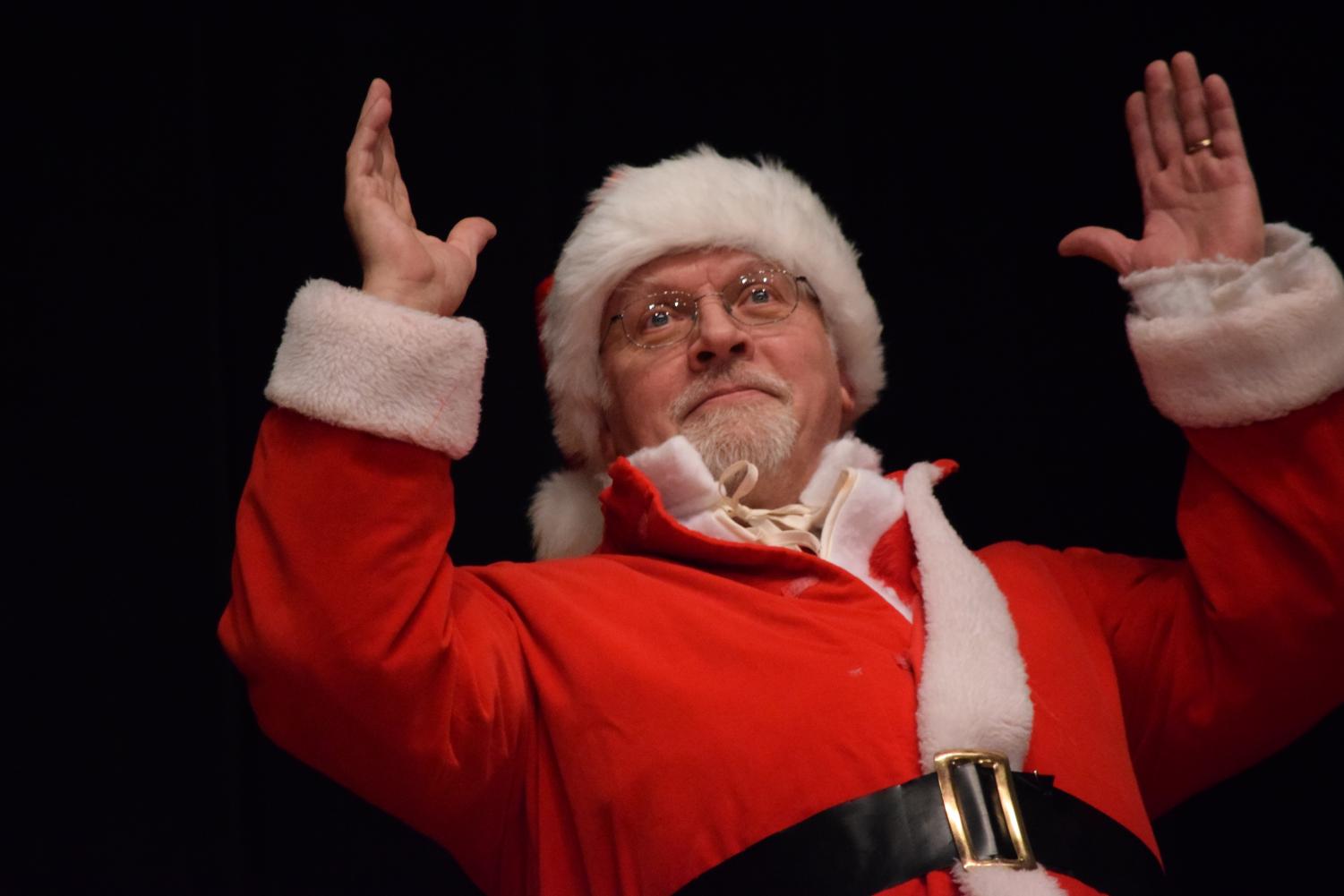 Mr. McNitt plays Santa