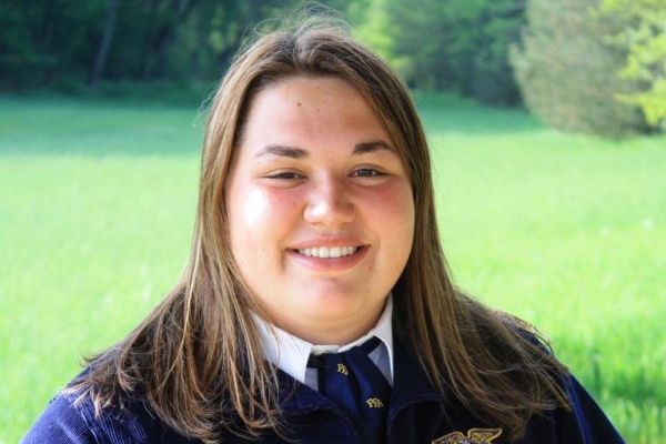 Senior MaKenna LaRosa has served as the Tyrone FFA chapter treasurer and is currently the chapter President.