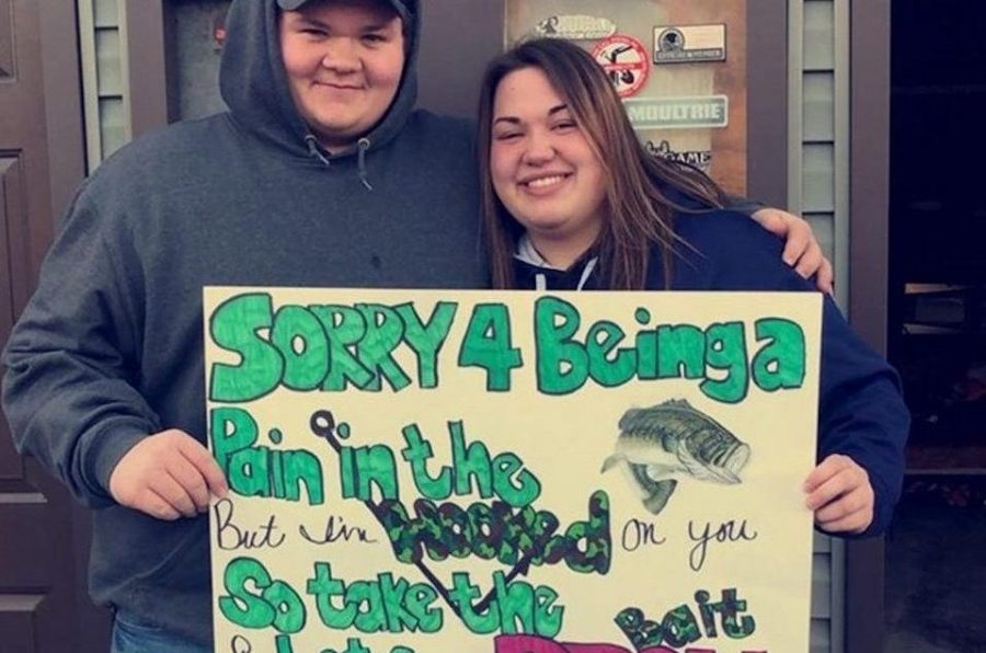 MaKenna LaRosa and Zach McCready both have a passion for fishing so he tied it into her Promposal.