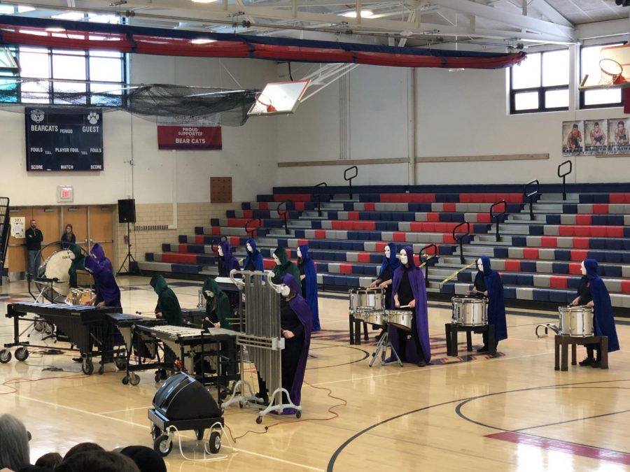 The+Tyrone+Indoor+Percussion+Ensemble+performing+at+Huntingdon+High+School