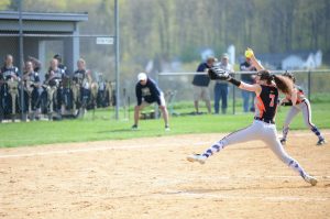 It took Baran only three seasons to become the all-time career strikeout leader in Tyrone softball history.