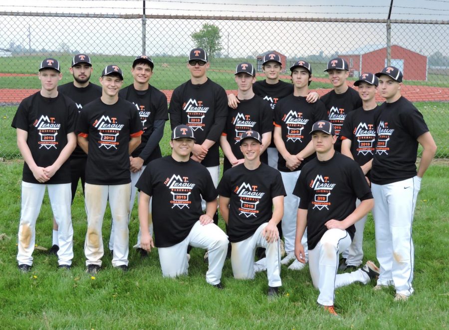 Team After Receiving Mountain League Championship Shirts