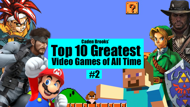 Top ten most popular video games of all shop time