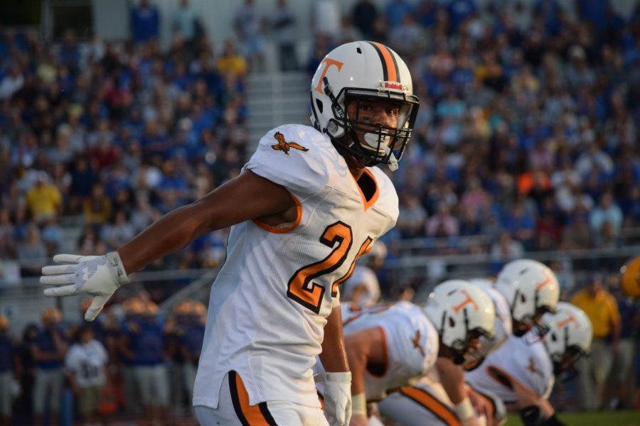 Tommy had 64 yards and a touchdown against Bellwood but suffered a awful leg injury in game two against Central that put him out for the rest of the season.