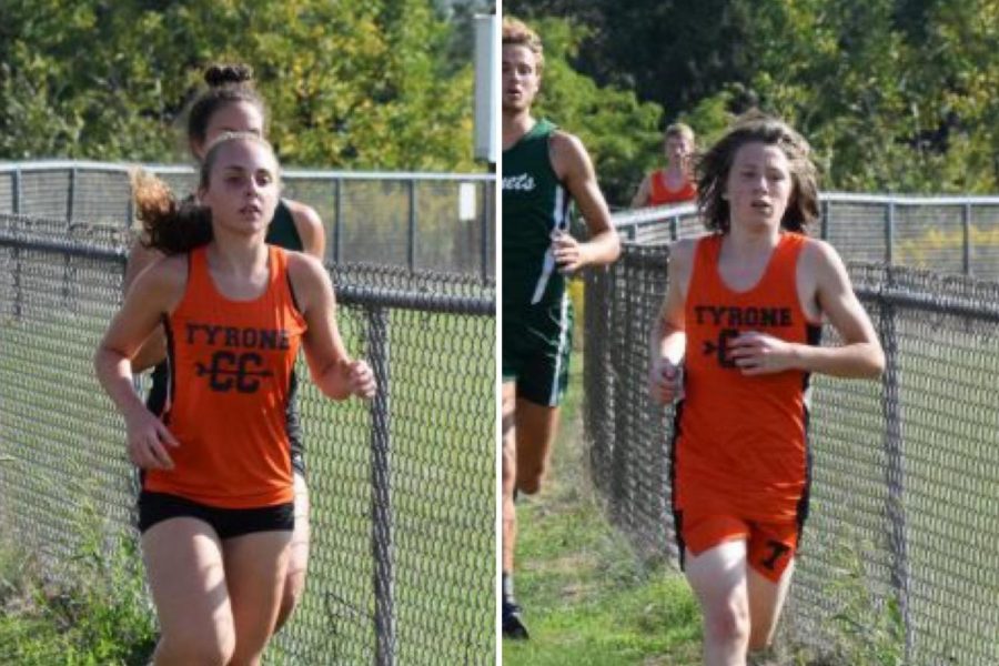 Stephanie Ramsey and Ian Imler have been two of the most improved cross country runners this season. 
