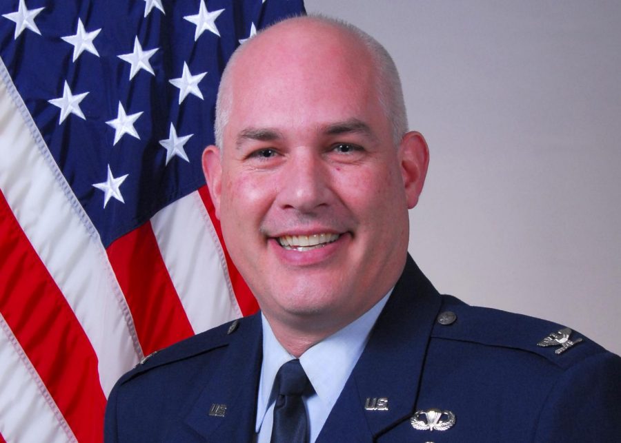Tyrone native and 1989 Tyrone Area High School alumni Col. Aaron Vance has served in the Air Force for nearly 30 years.