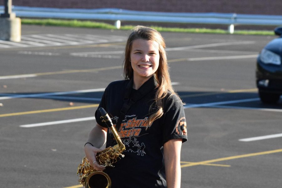 Since sixth grade Emily Detwiler could often be found after school in the high school parking lot, smiling and rehearsing. 