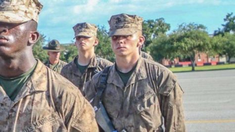 Noah Irvin at Basic Training