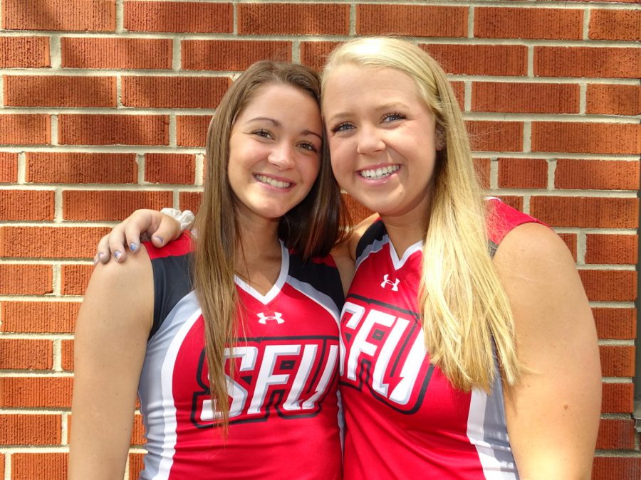 Tyrone Class of 2017 alum Cassie Friday (left) and her roommate Alexa Schmidhamer (right) will both be volunteering to help sick children and their families have a memorable vacation this spring.