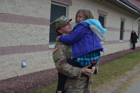 Amber Chamberlin greets little sister Taryn