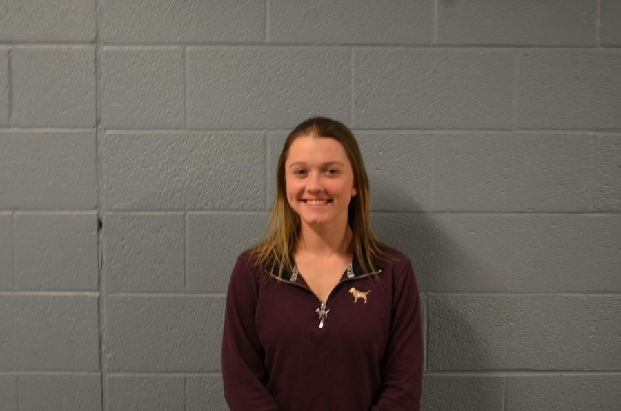Congratulation to Brianna Foy for being Senior of the Week! 