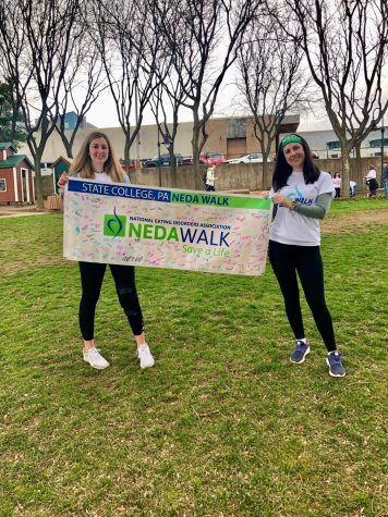 Eating Disorder walk banner