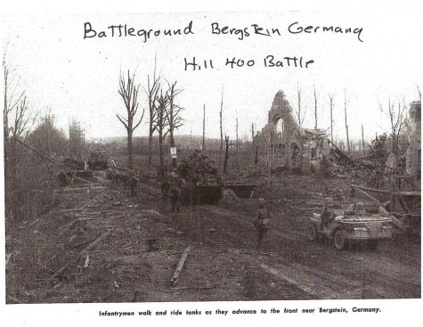 The remains of Bergstein, Germany after the battle for the town. (Photo Courtesy of Joe Keirn)