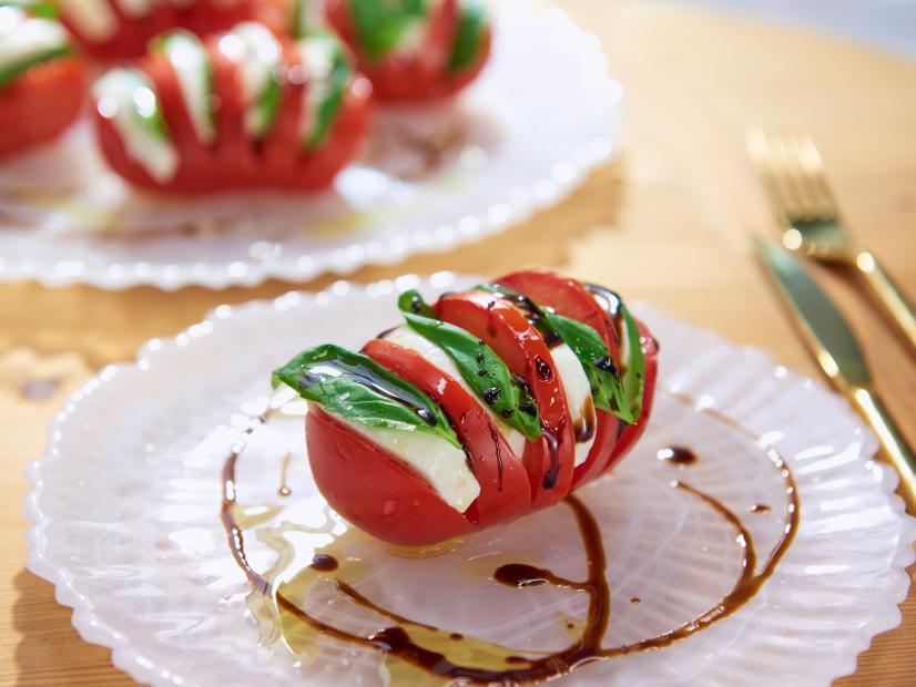 Hasselback Tomato Caprese