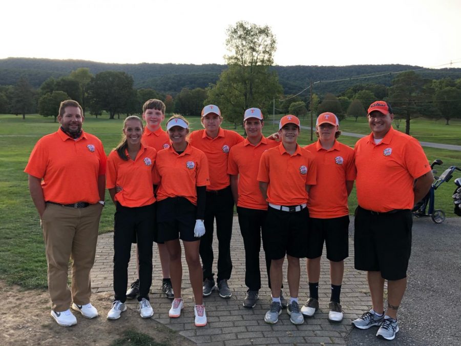 Golf Team Wins Mountain League; Taylor Earns League MVP