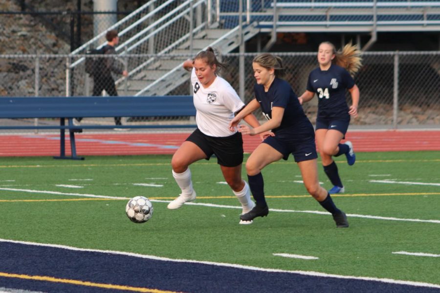 Lady Eagles Shutout PO Mounties in Season Opener