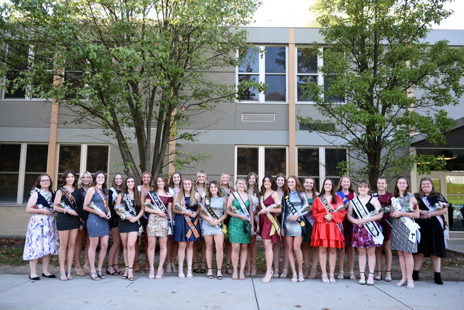 Madison Central 2020 Homecoming Court