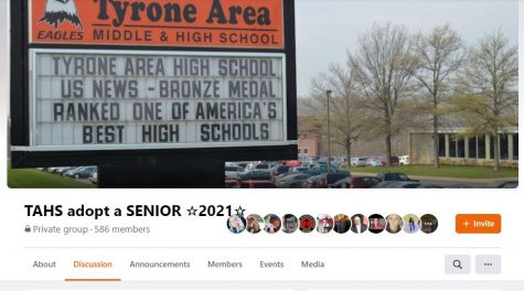 Tyrone alumni and members of the community have once again come together to support Tyrone Area High School’s senior class by continuing the “adopt” a senior page on Facebook.