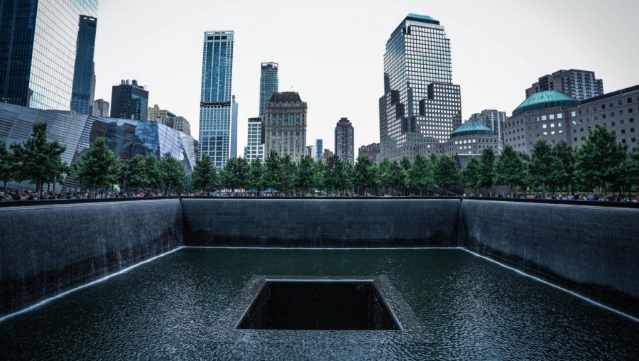 The 9/11 memorial in New York City