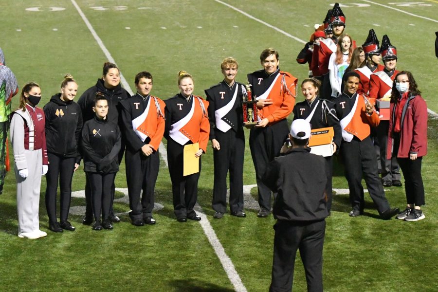 Tyrone Band Stands Tall On the Podium