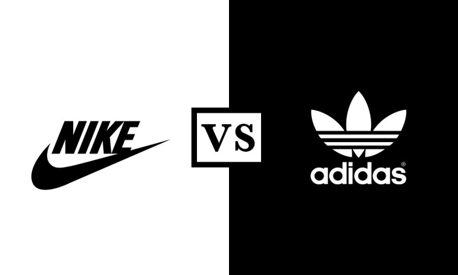 Nike store and adidas